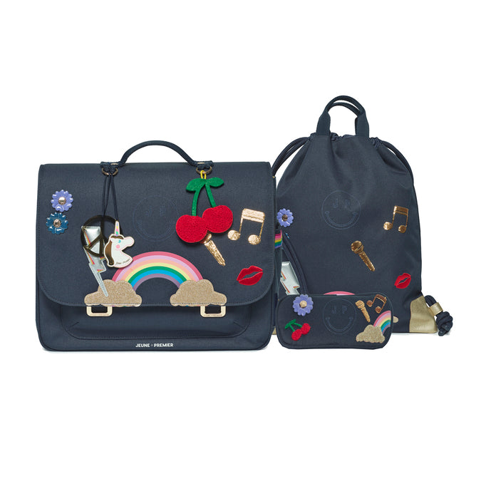 It Bag Midi Schoolbag Set Lady Gadget Blue | Girls 6-8 Years